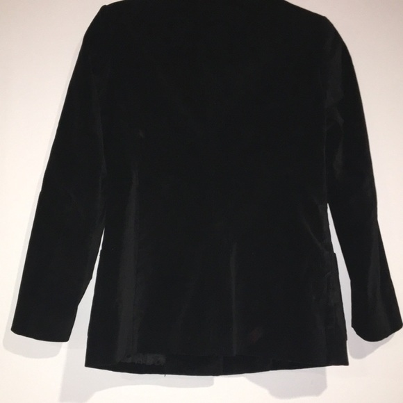 Black velvet blazer-Studio by Liz Claiborne petite - Picture 2 of 7